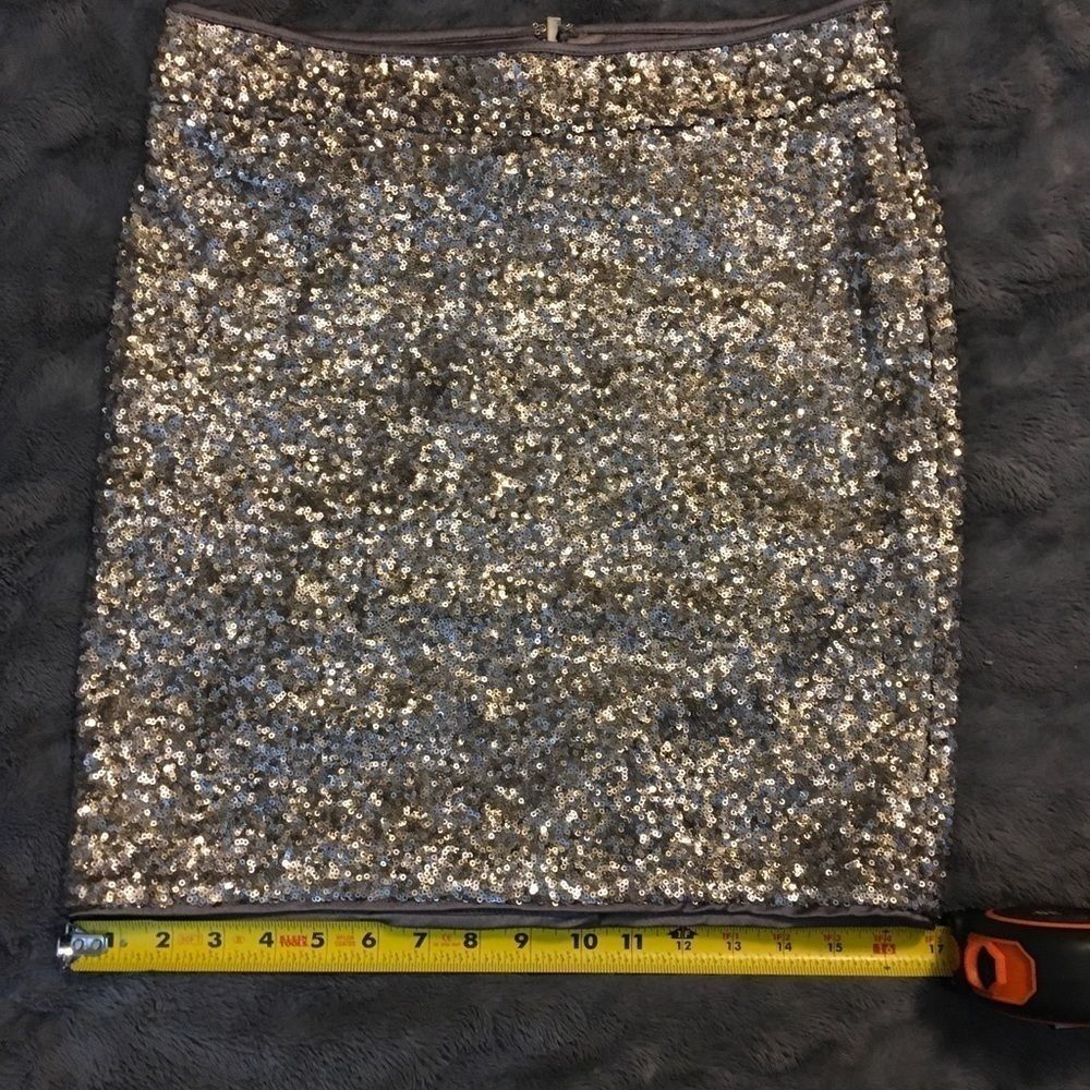 Sequined Cache Mini Skirt Sz- 6 - image 4